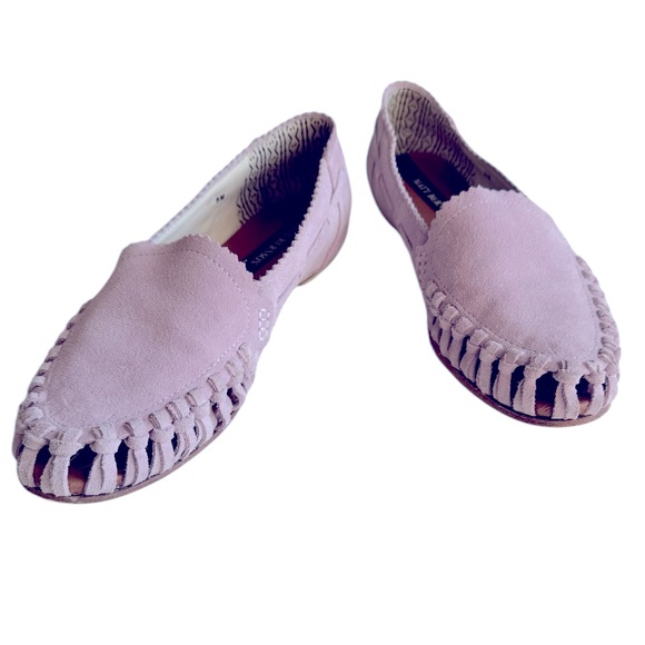 Size 8 Matt Bernson Lavender Suede Huaraches - Picture 3 of 14